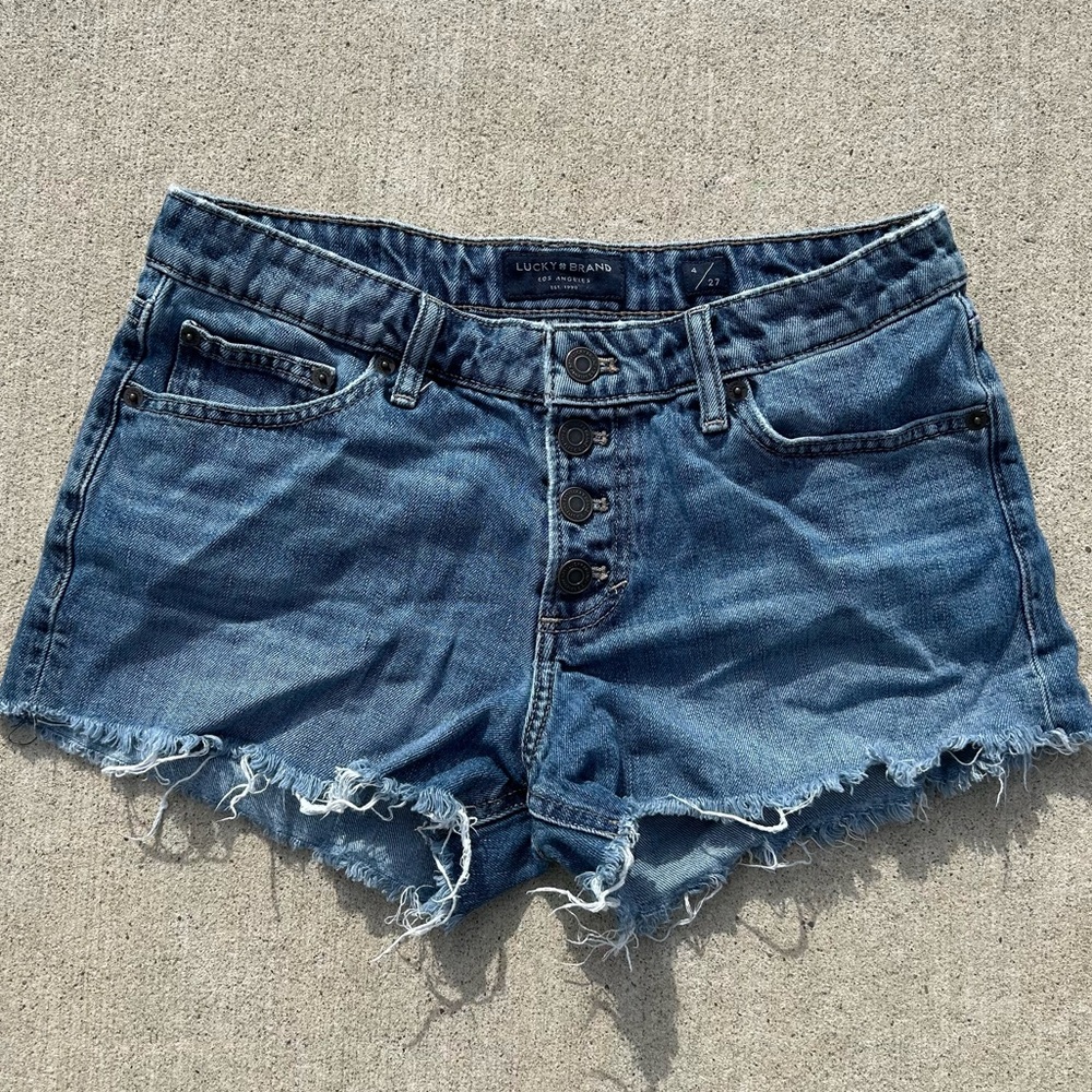 Denim Cutoff Shorts